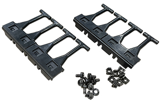 Compact and versatile. Vertical 4U Finger Bracket